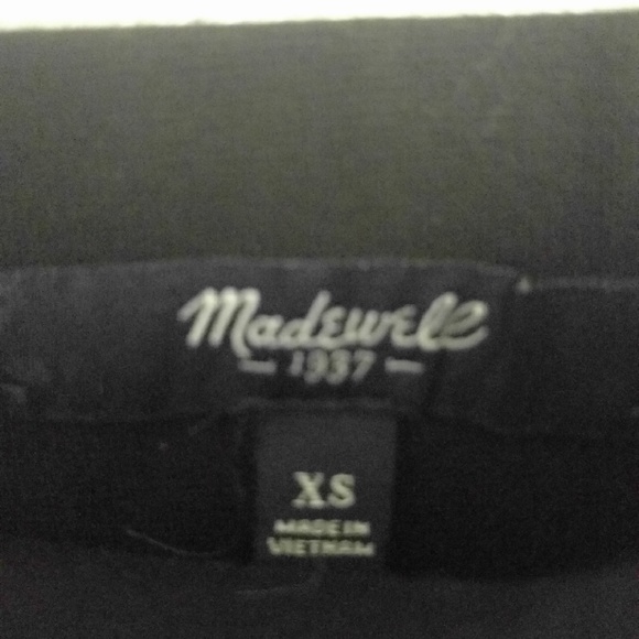 Madewell Black Knit Miniskirt - Picture 2 of 2